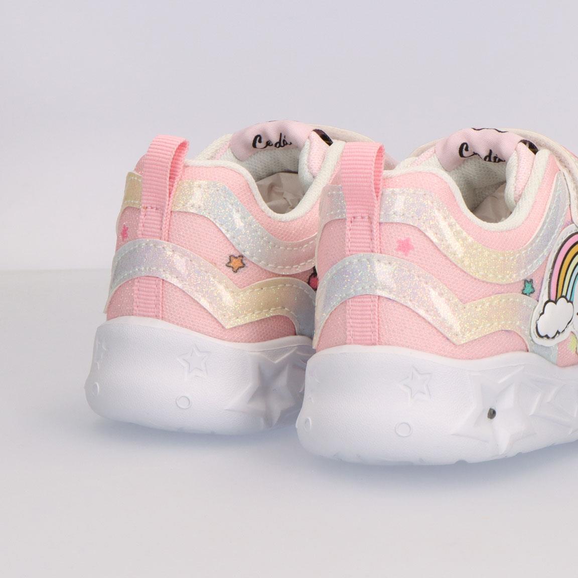 Deportiva suela ligera eva con luces hello kitty