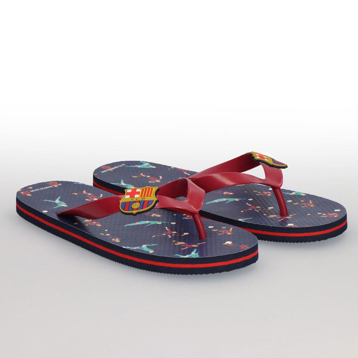 Chanclas flip flop fc barcelona