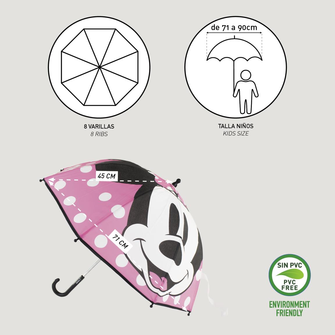 Paraguas manual eva minnie