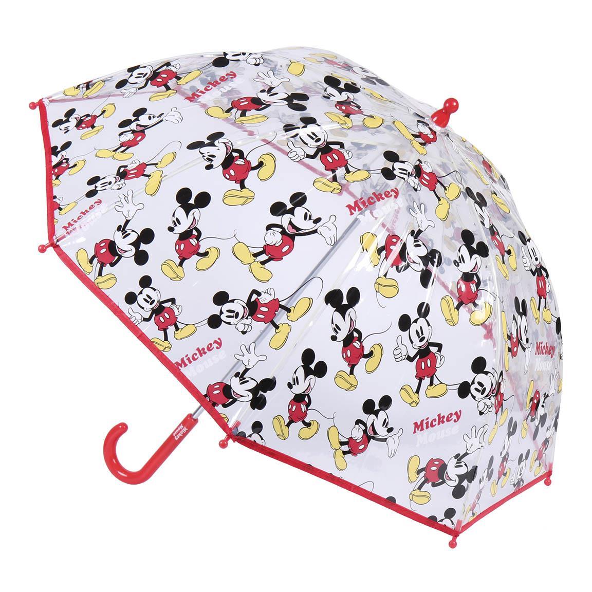 Paraguas manual poe burbuja mickey