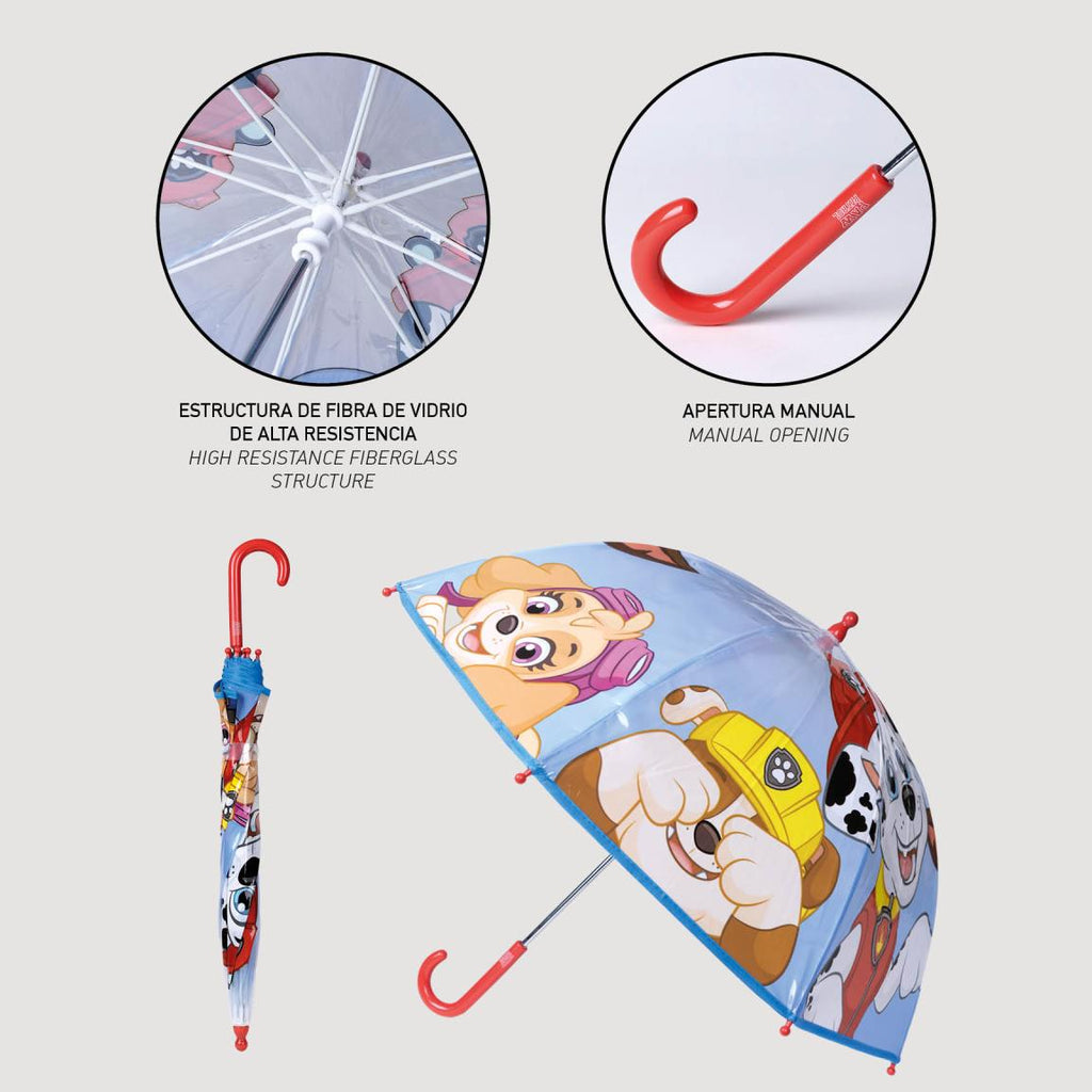 Paraguas manual poe paw patrol