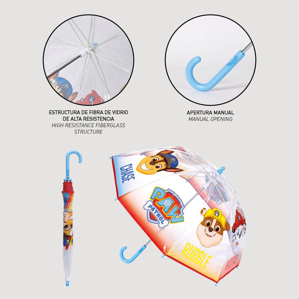 Paraguas manual poe paw patrol