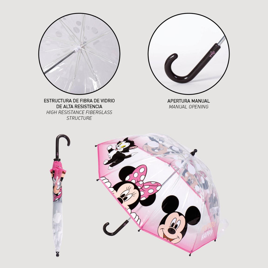 Paraguas manual poe minnie
