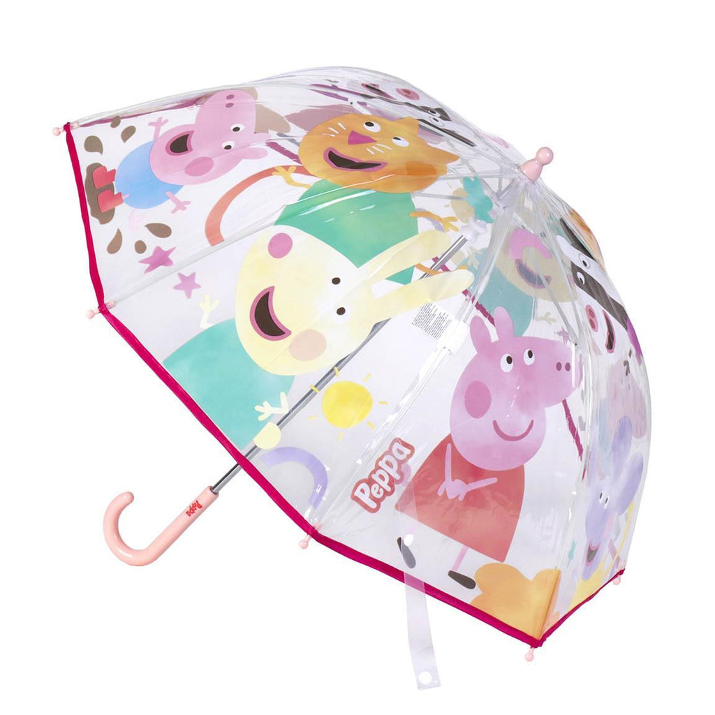 Paraguas manual poe peppa pig