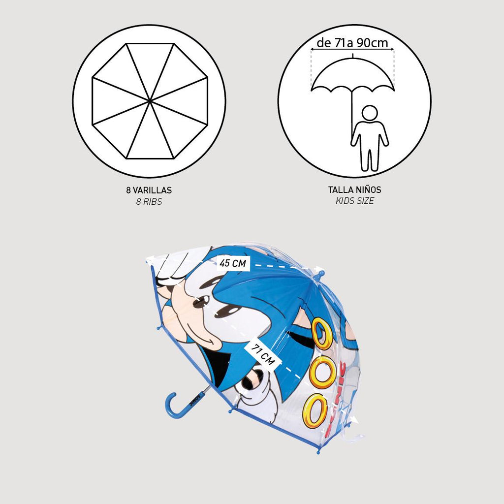 Paraguas manual poe sonic
