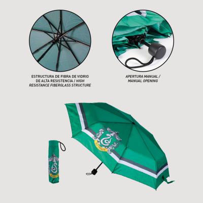 Paraguas manual plegable harry potter slytherin