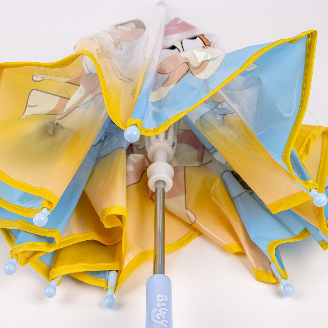 Paraguas manual poe burbuja bluey