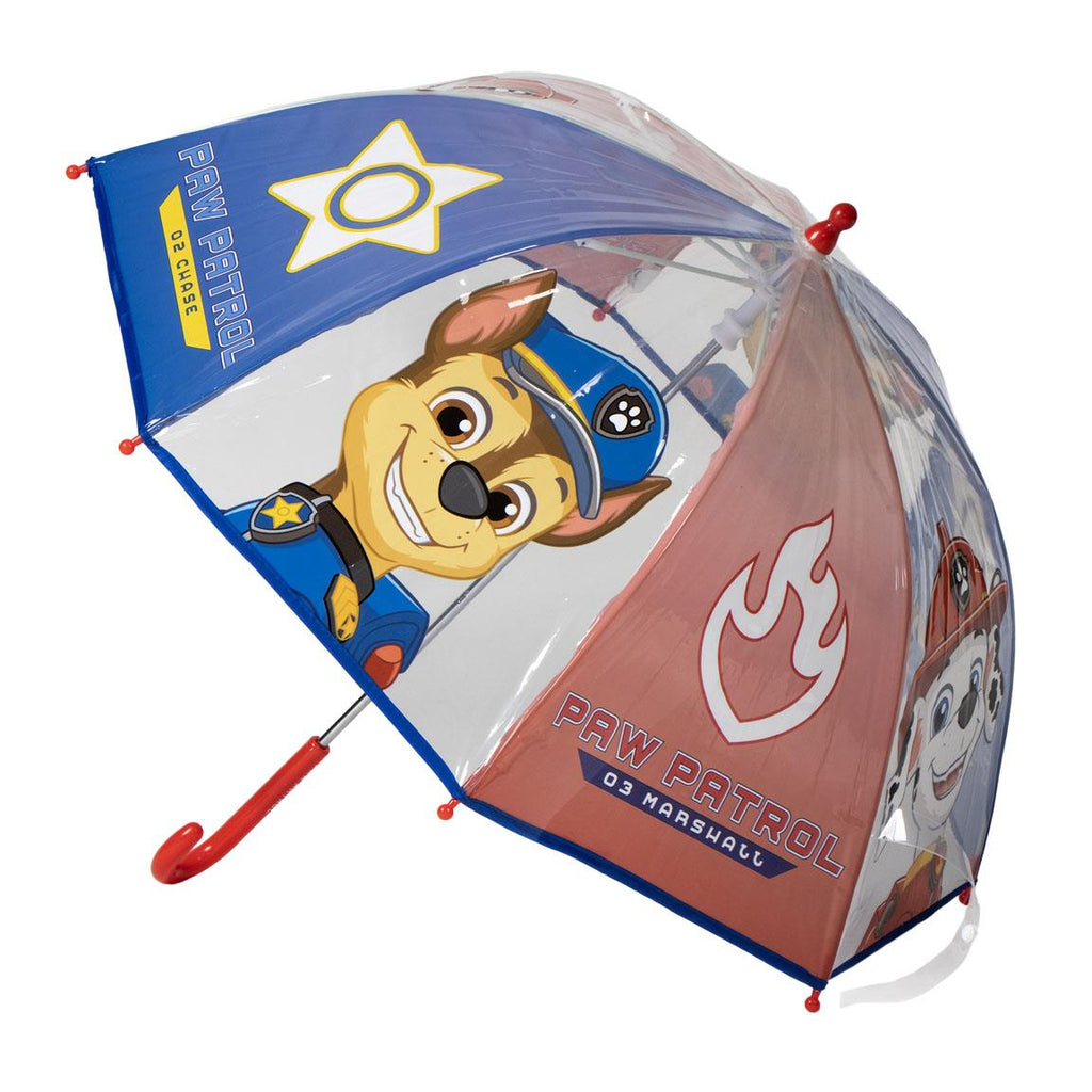 Paraguas manual poe burbuja paw patrol