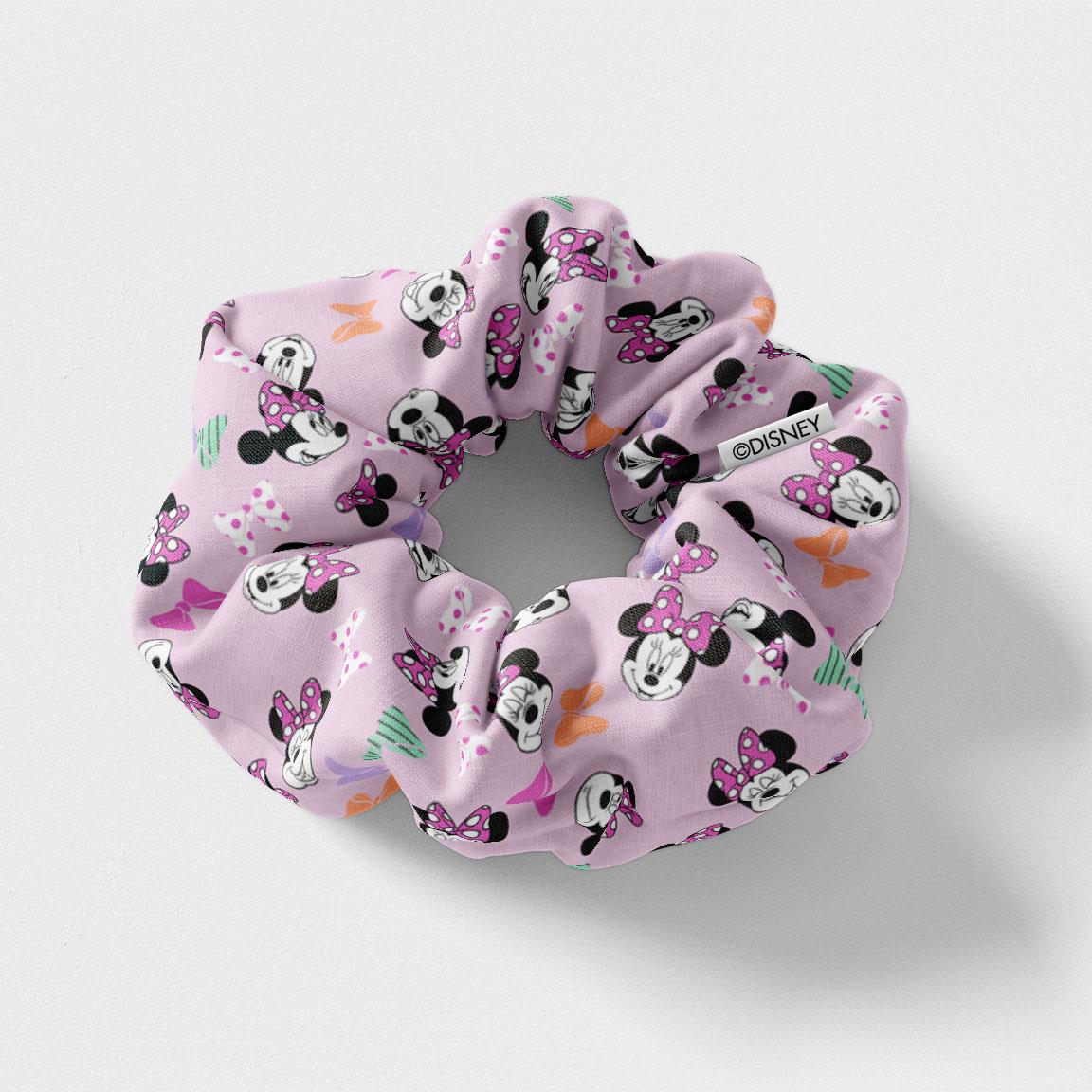 Accesorios pelo coletero de tela 5 piezas minnie