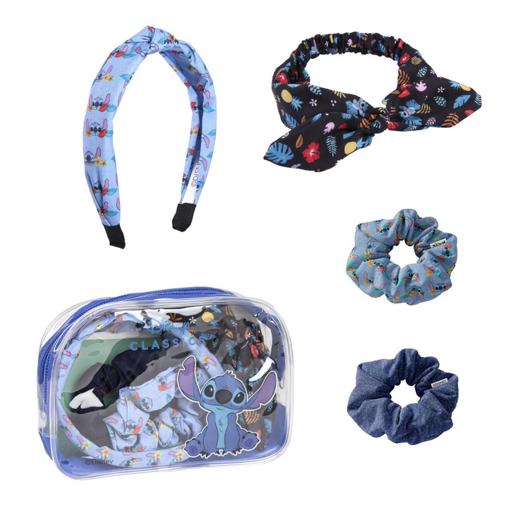 Set de belleza accesorios 4 piezas stitch