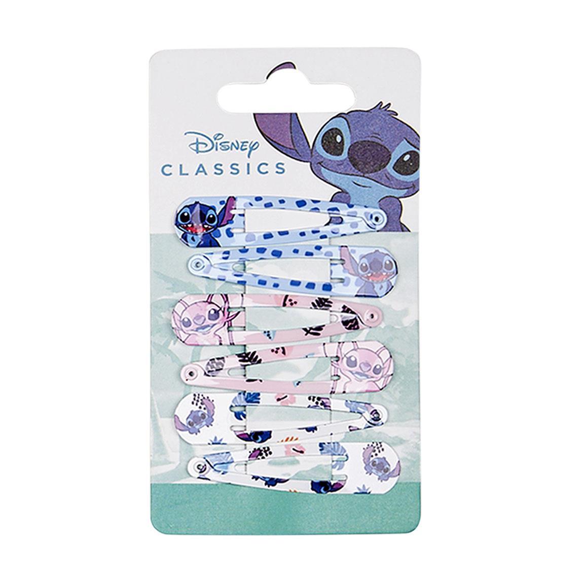 Accesorios pelo clips 6 piezas disney