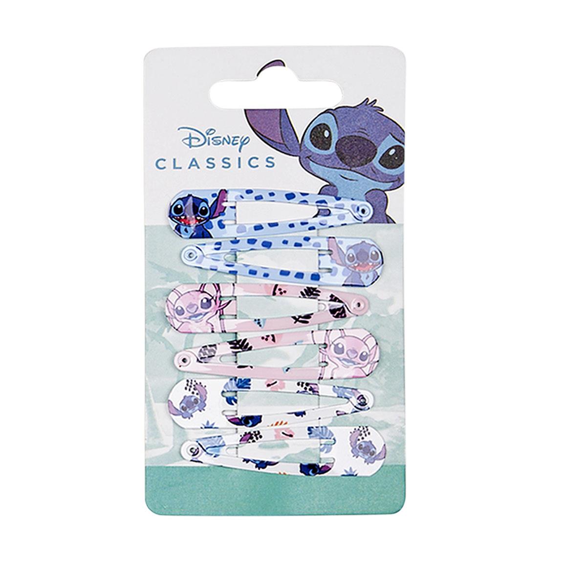 Accesorios pelo clips 6 piezas disney