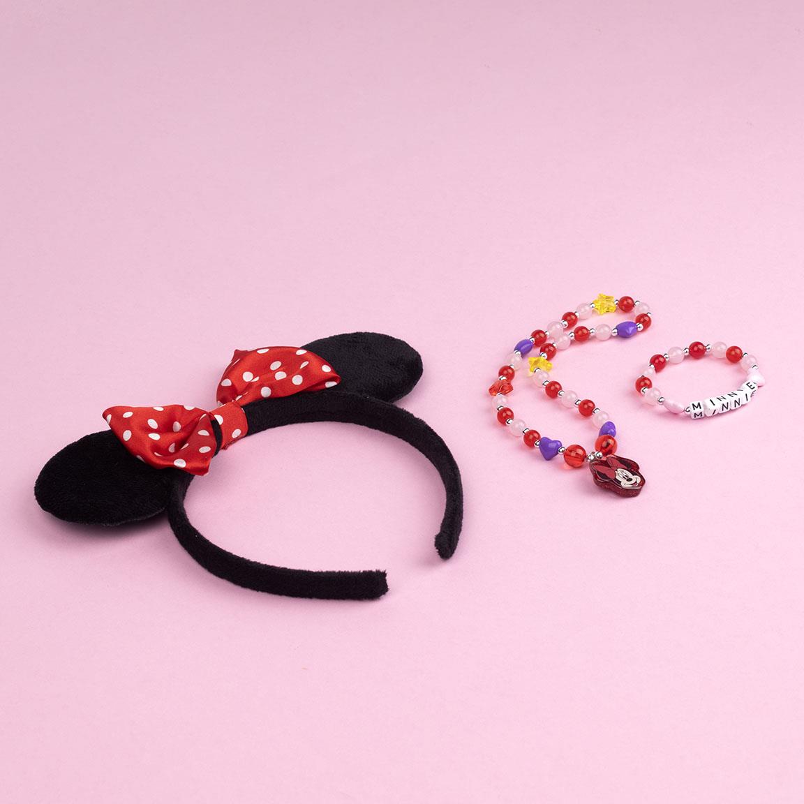 Bisuteria pack 4 piezas minnie