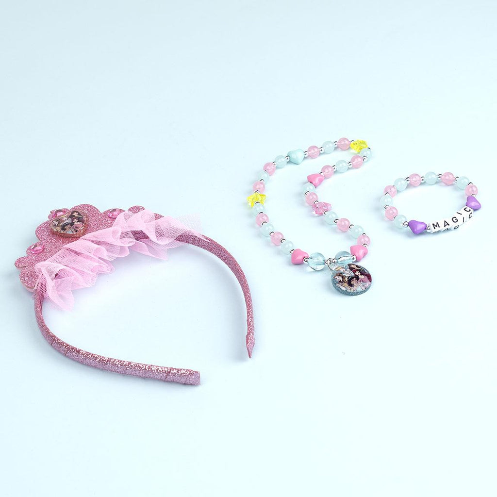 Bisuteria pack 3 piezas princess