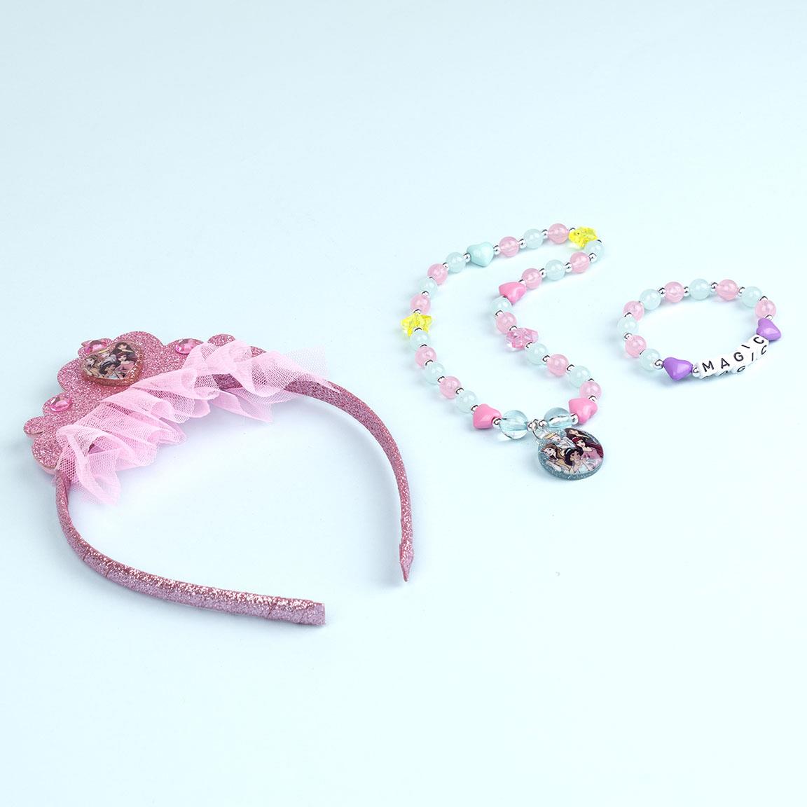 Bisuteria pack 3 piezas princess