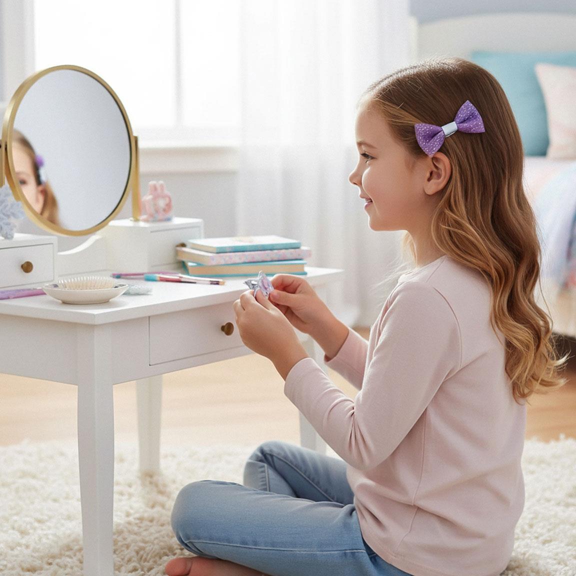 Accesorios pelo clips 4 piezas frozen