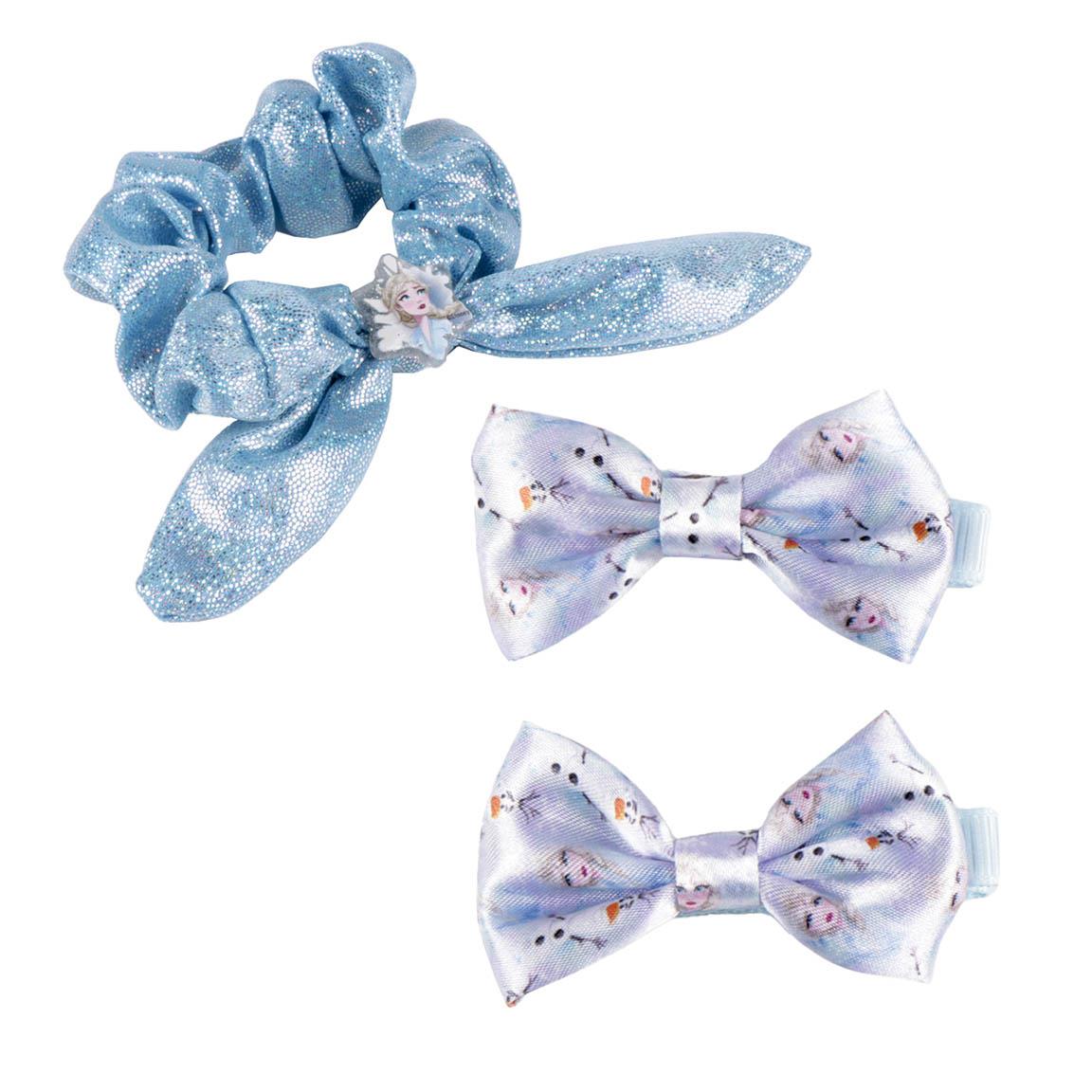 Accesorios pelo lazos 3 piezas frozen
