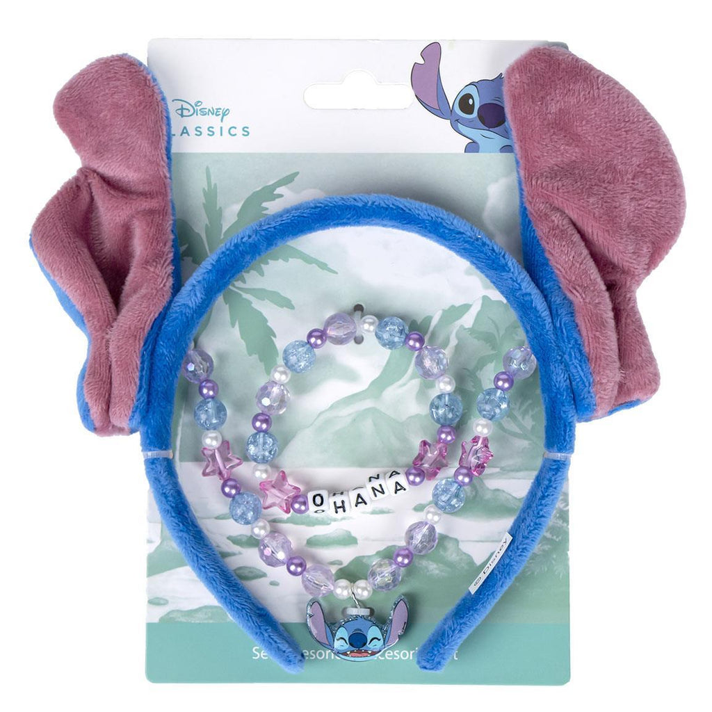 Bisuteria pack 3 piezas stitch