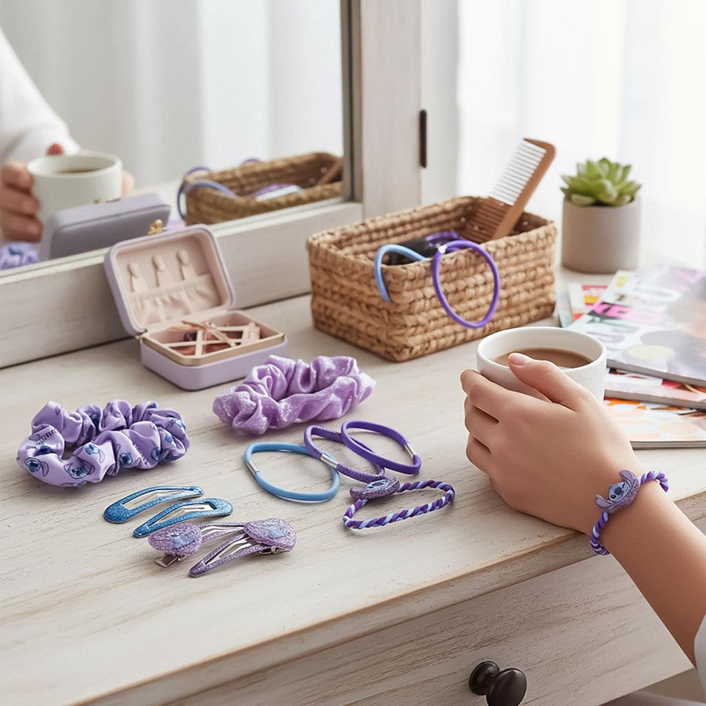 Set de belleza accesorios stitch