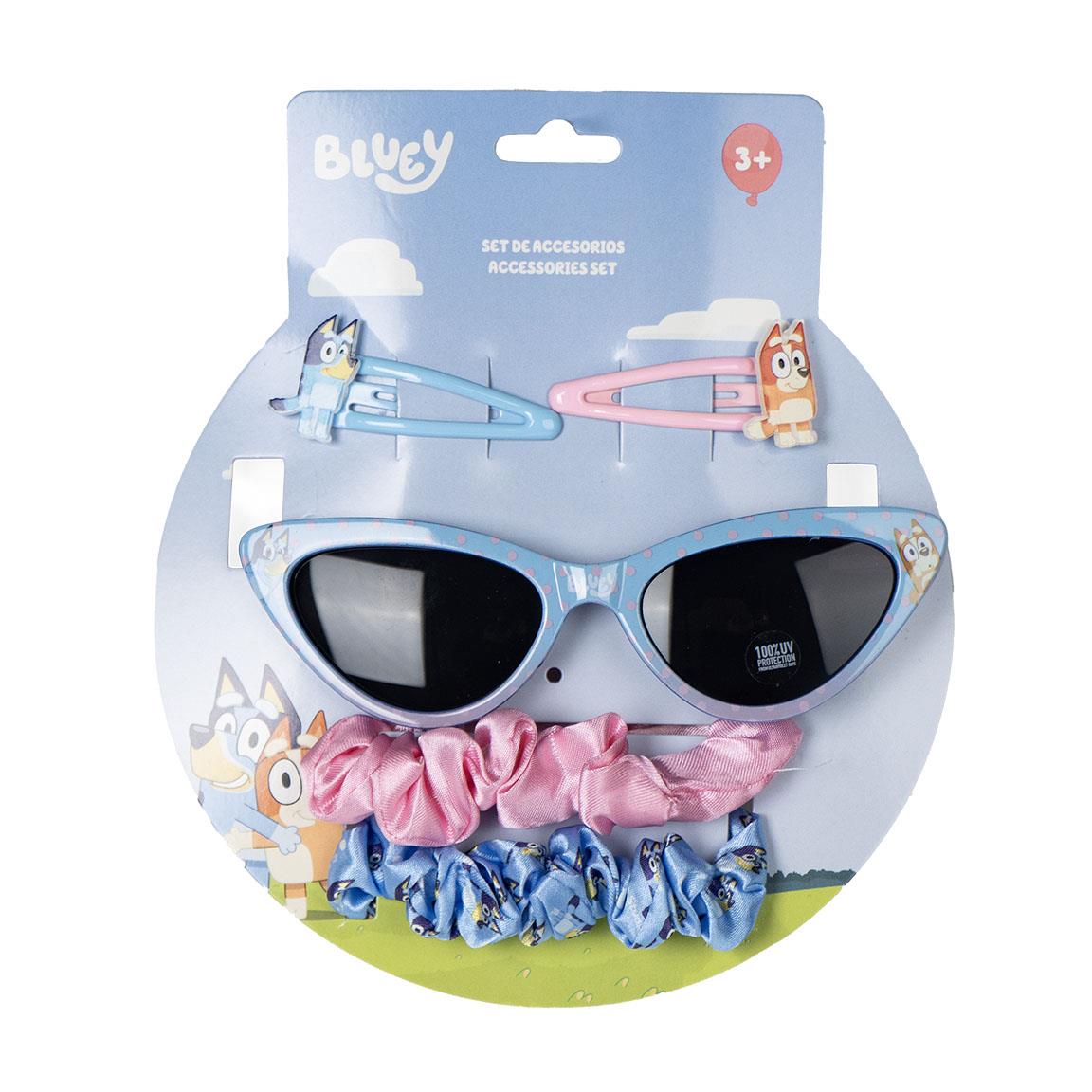 Set de belleza gafas de sol bluey