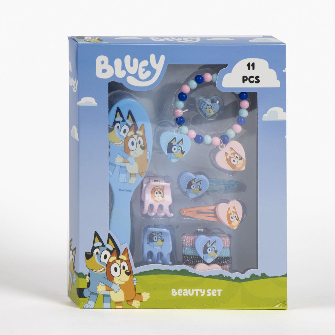 Set de belleza caja accesorios bluey