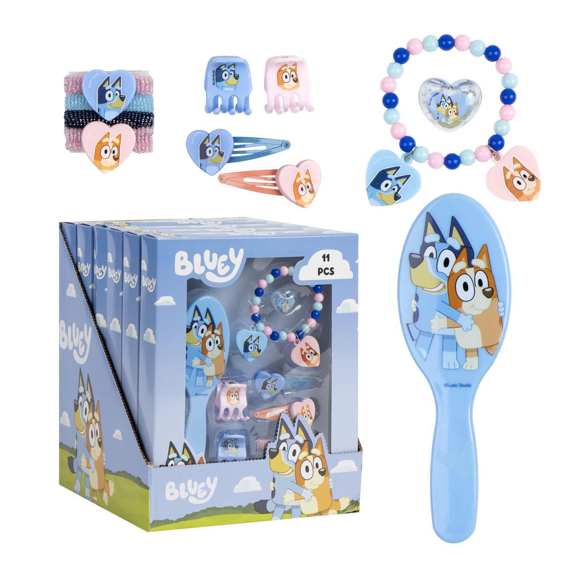 Set de belleza caja accesorios bluey