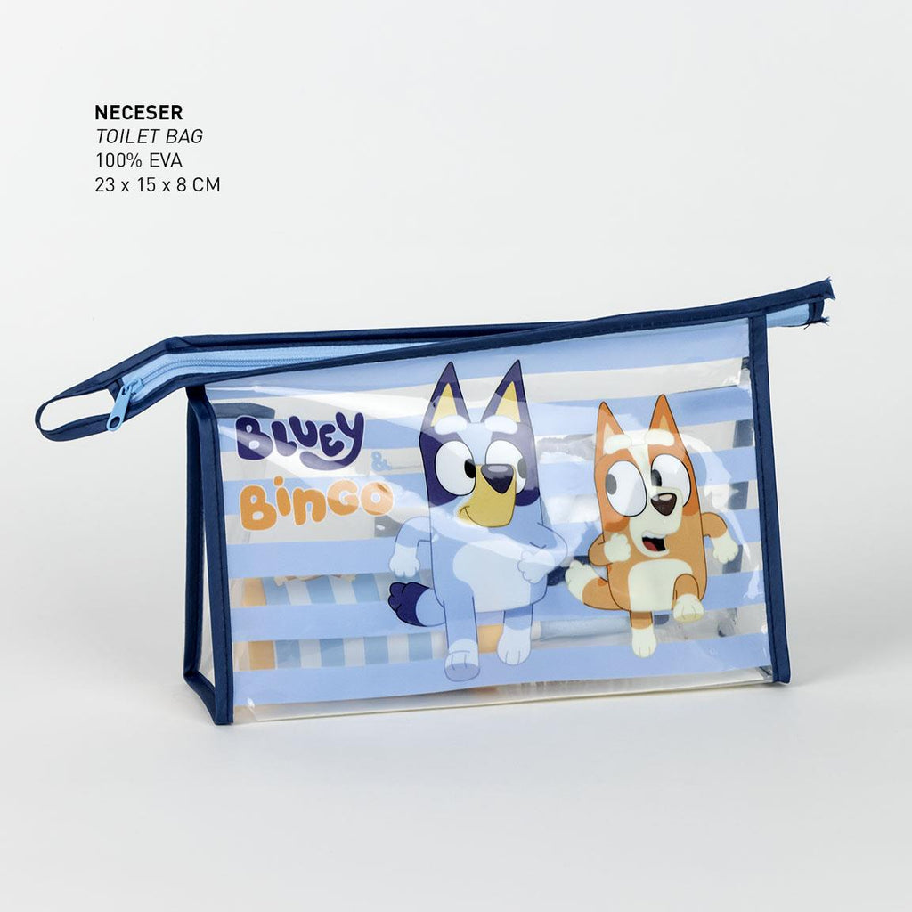 Neceser aseo viaje accesorios bluey