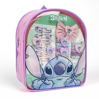 Set de belleza bolsito mochila stitch