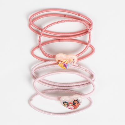 Accesorios pelo elásticos 8 piezas princess