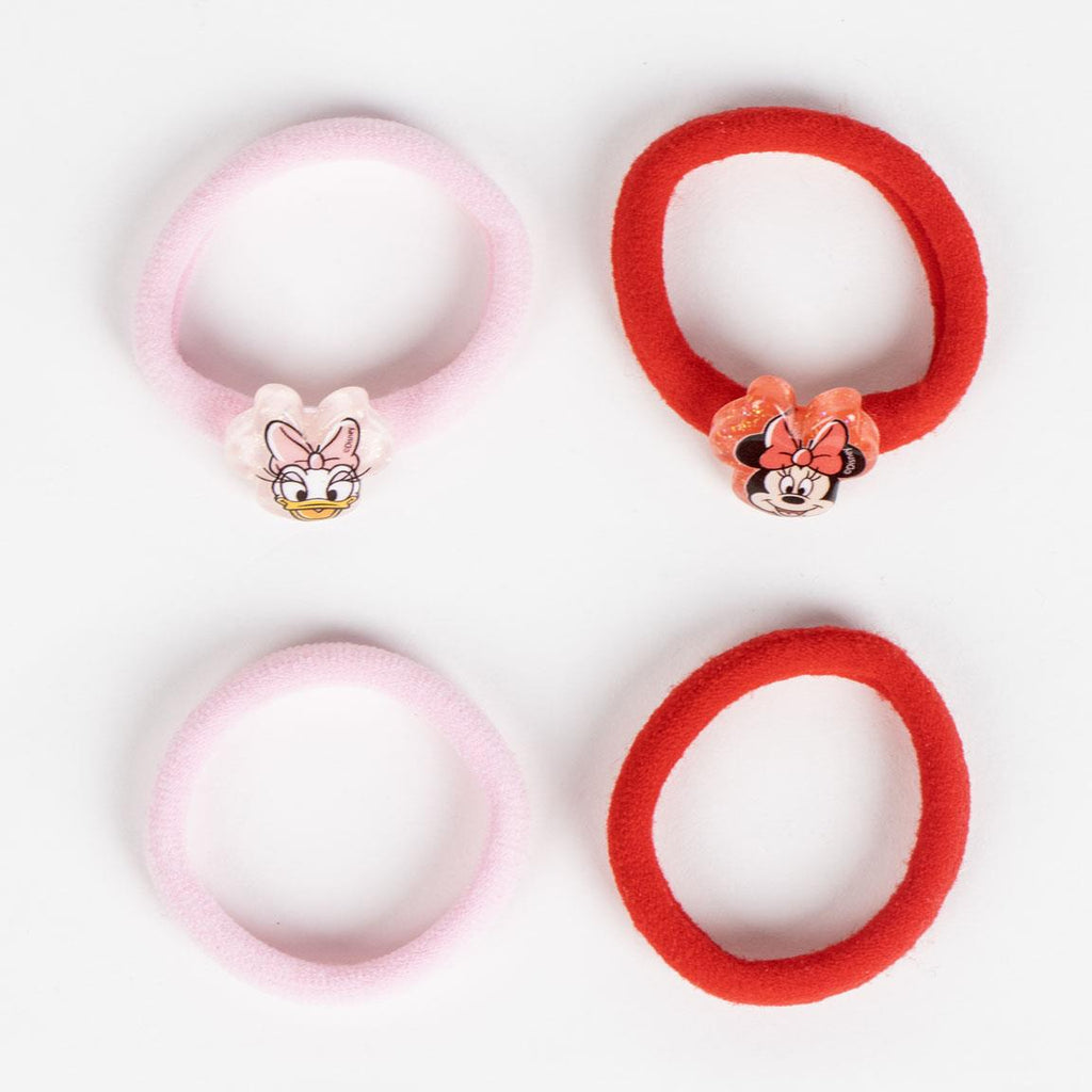 Accesorios pelo coletero 4 piezas minnie