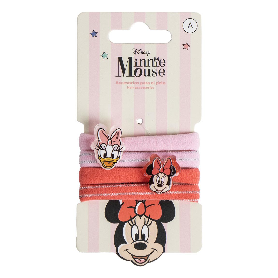 Accesorios pelo coletero 4 piezas minnie