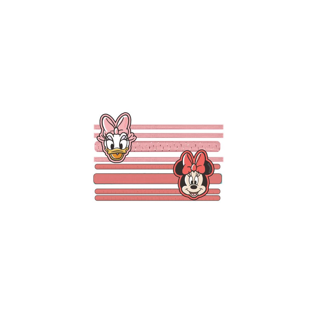 Accesorios pelo elásticos 8 piezas minnie