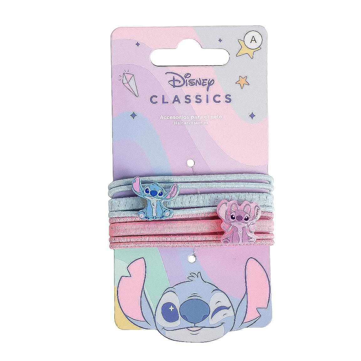 Accesorios pelo elásticos 8 piezas stitch