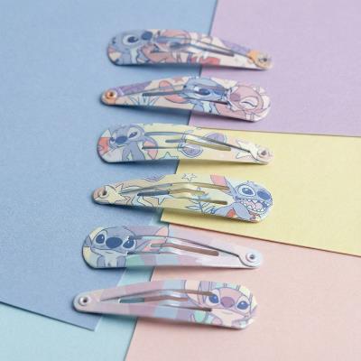 Accesorios pelo clips 6 piezas stitch