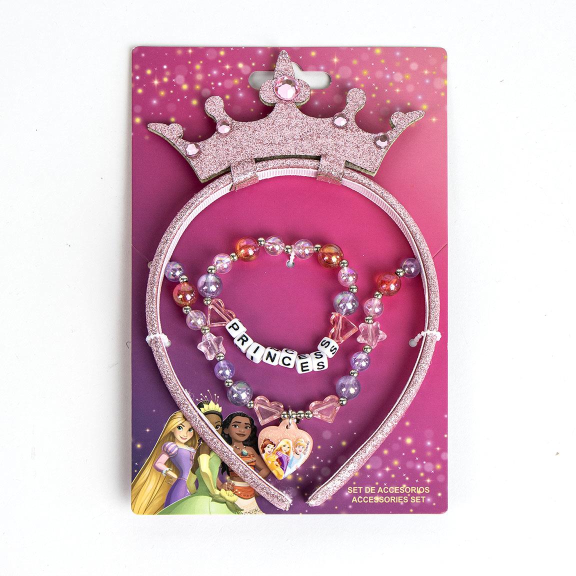 Bisuteria pack 3 piezas princess