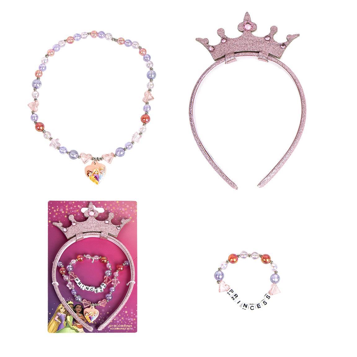 Bisuteria pack 3 piezas princess