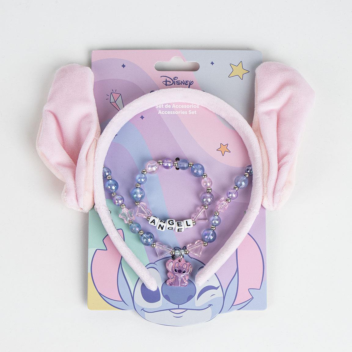 Bisuteria pack 3 piezas stitch