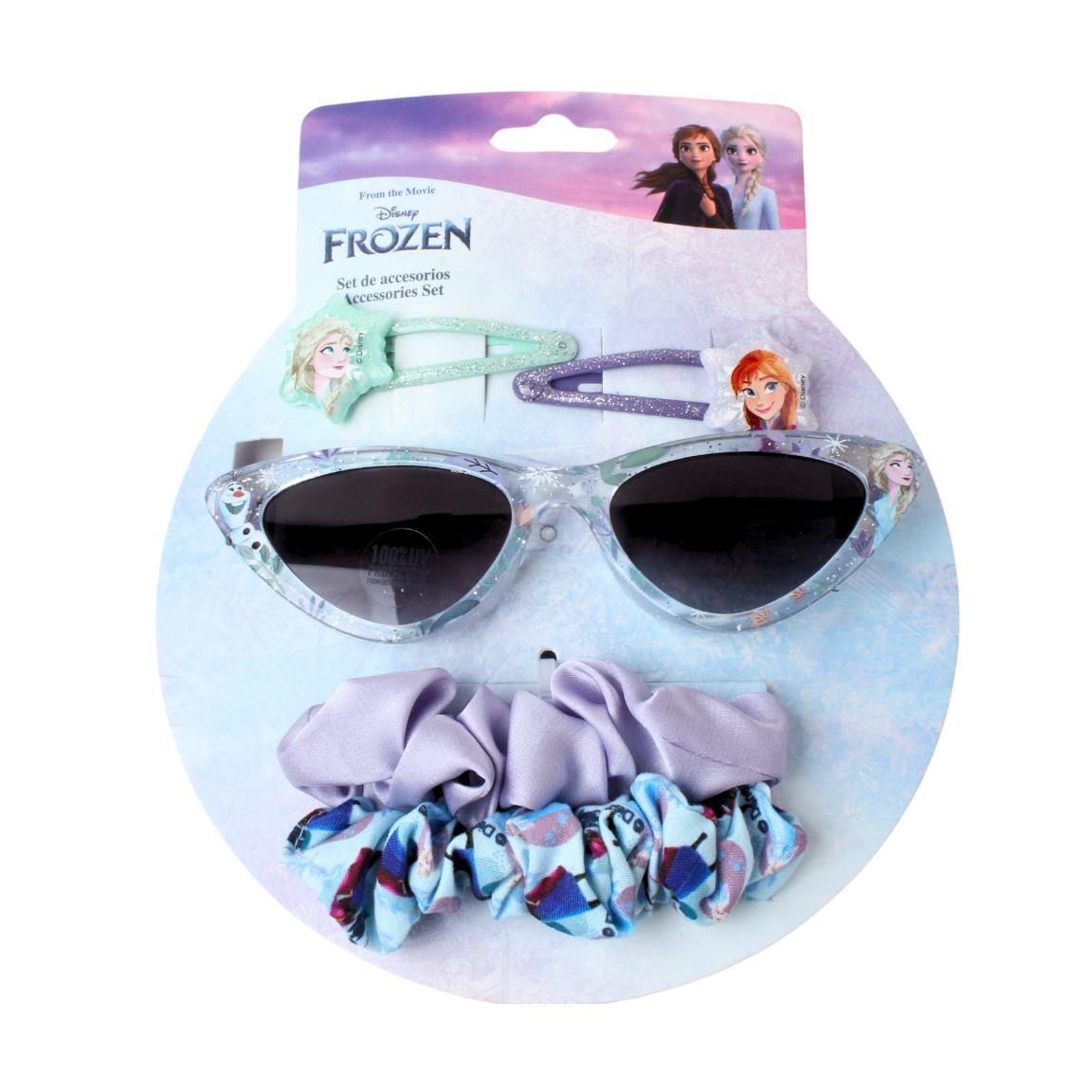Set de belleza gafas de sol frozen