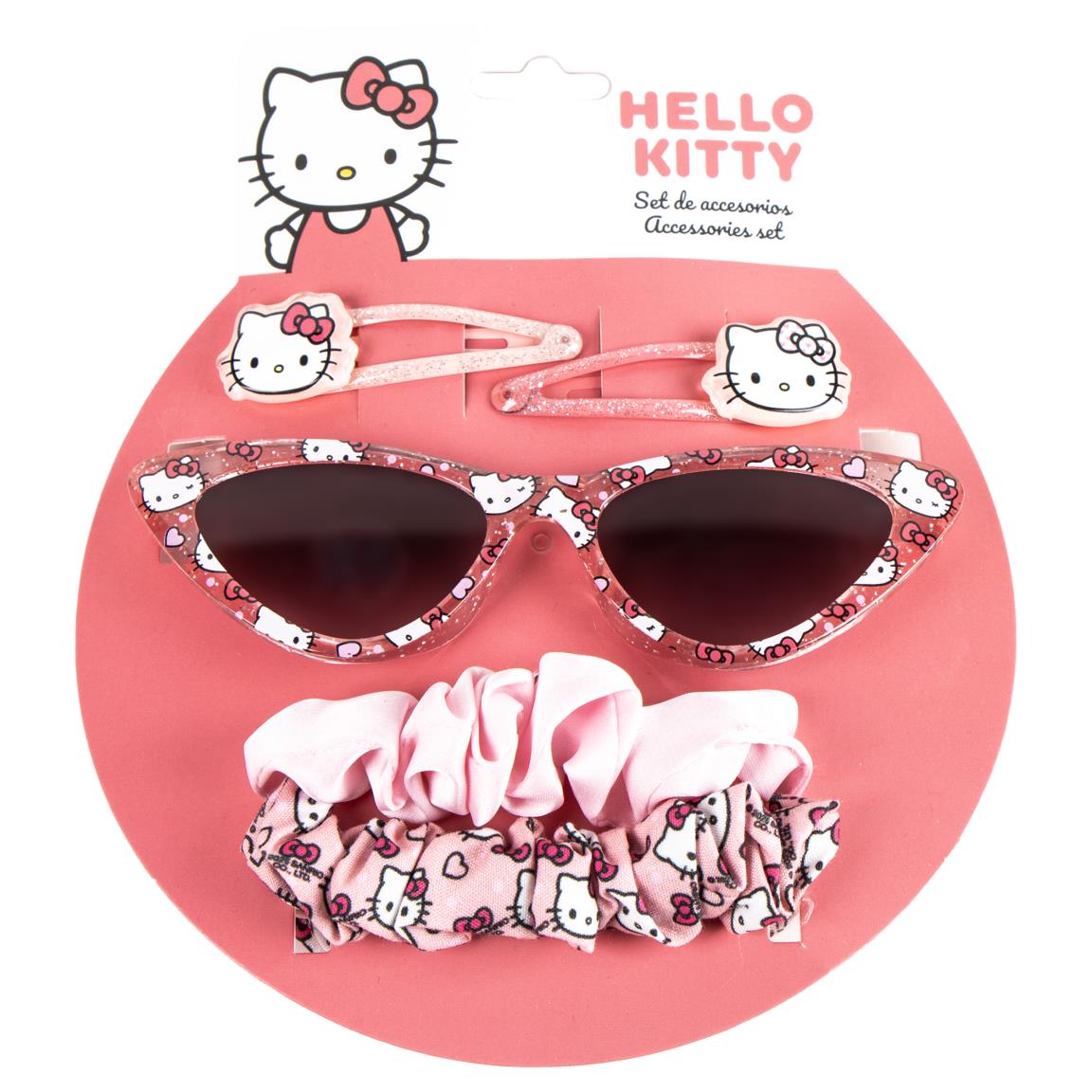 Set de belleza gafas de sol hello kitty