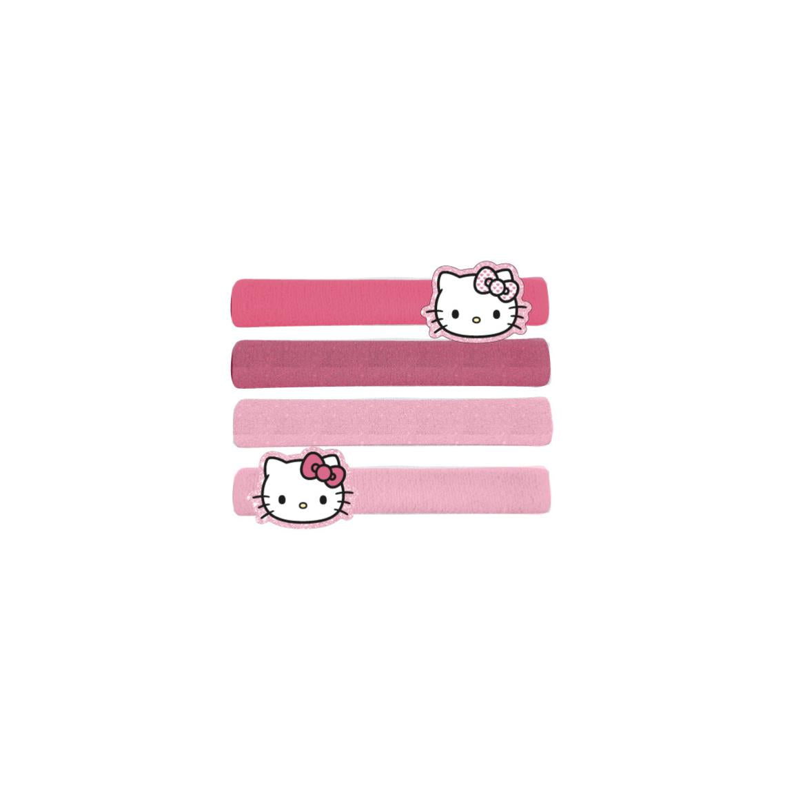 Accesorios pelo coletero 4 piezas hello kitty
