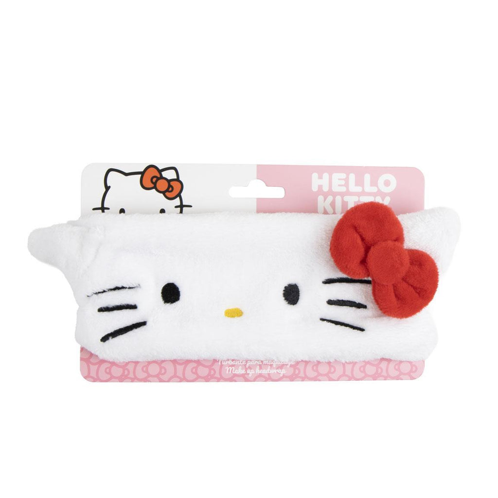 Turbante maquillaje hello kitty