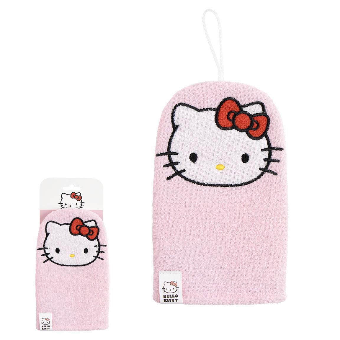 Guante de baño hello kitty