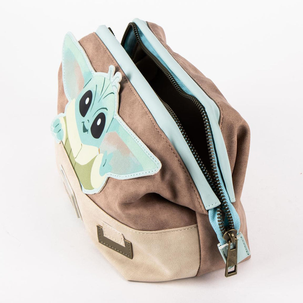 Neceser aseo viaje polipiel the mandalorian grogu