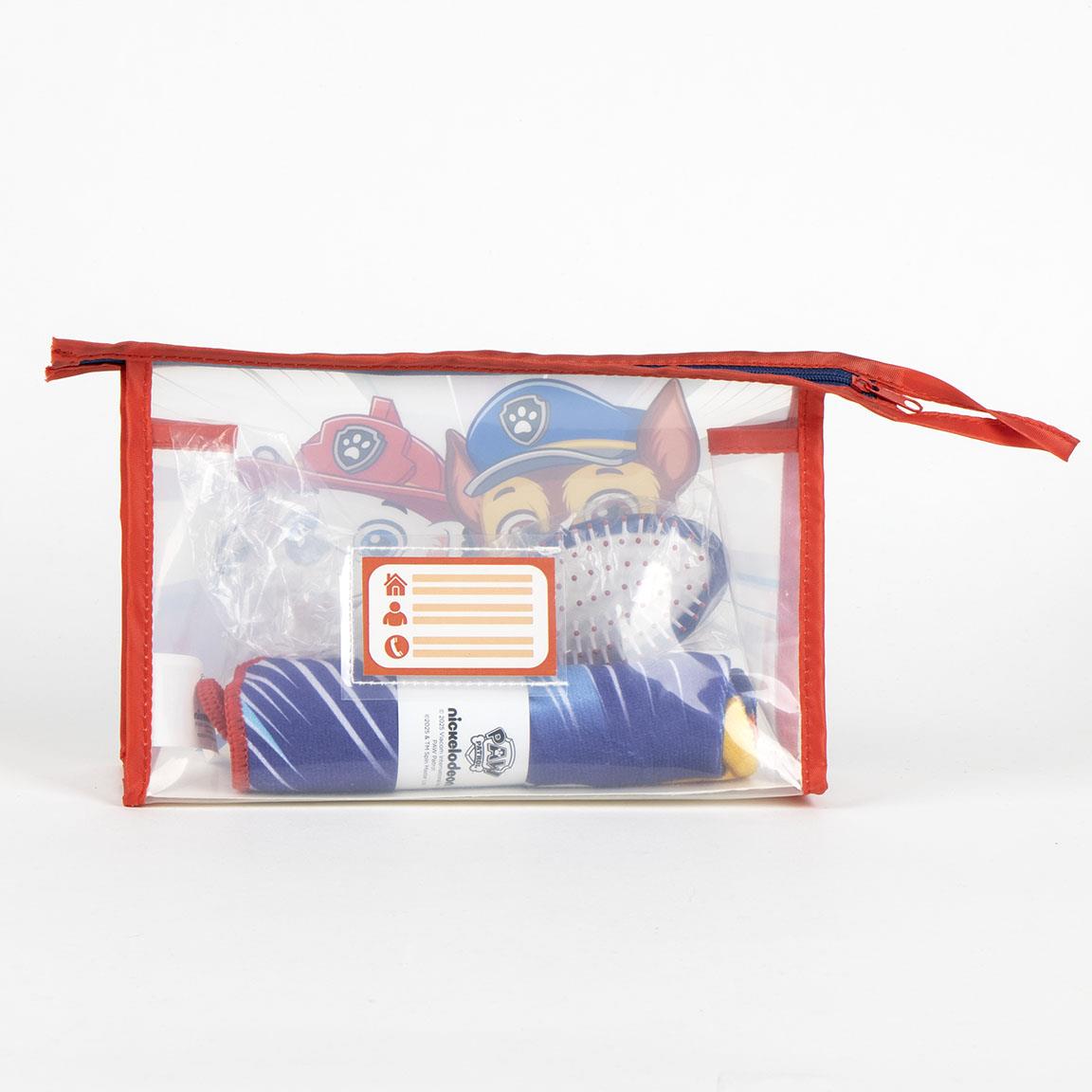 Neceser aseo viaje accesorios paw patrol
