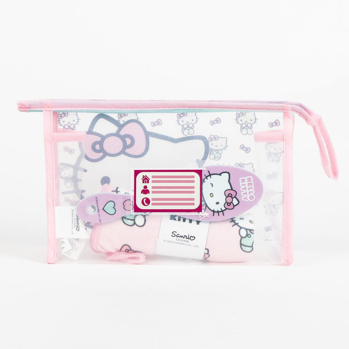 Neceser aseo viaje accesorios hello kitty