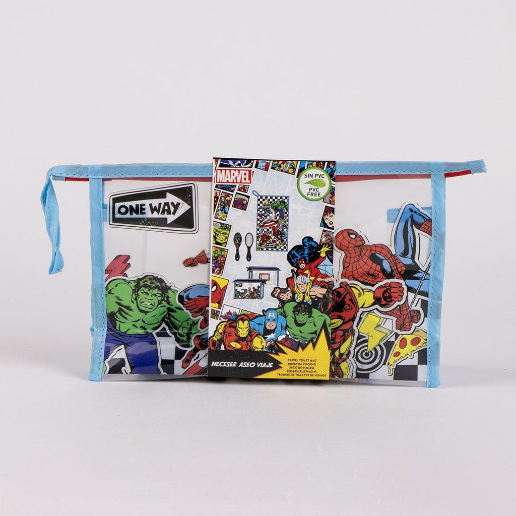 Neceser aseo viaje accesorios avengers