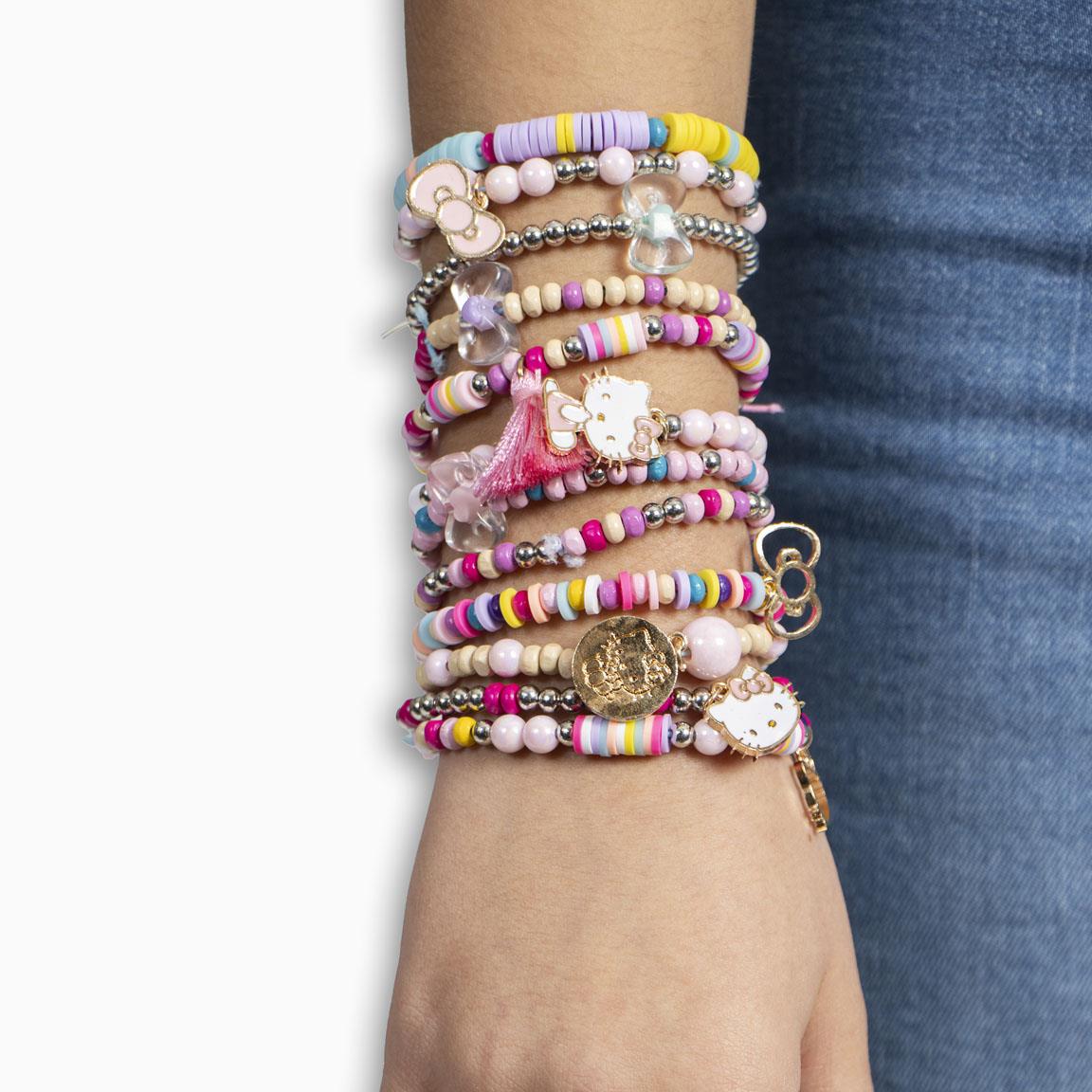 Set de belleza diy pulsera hello kitty