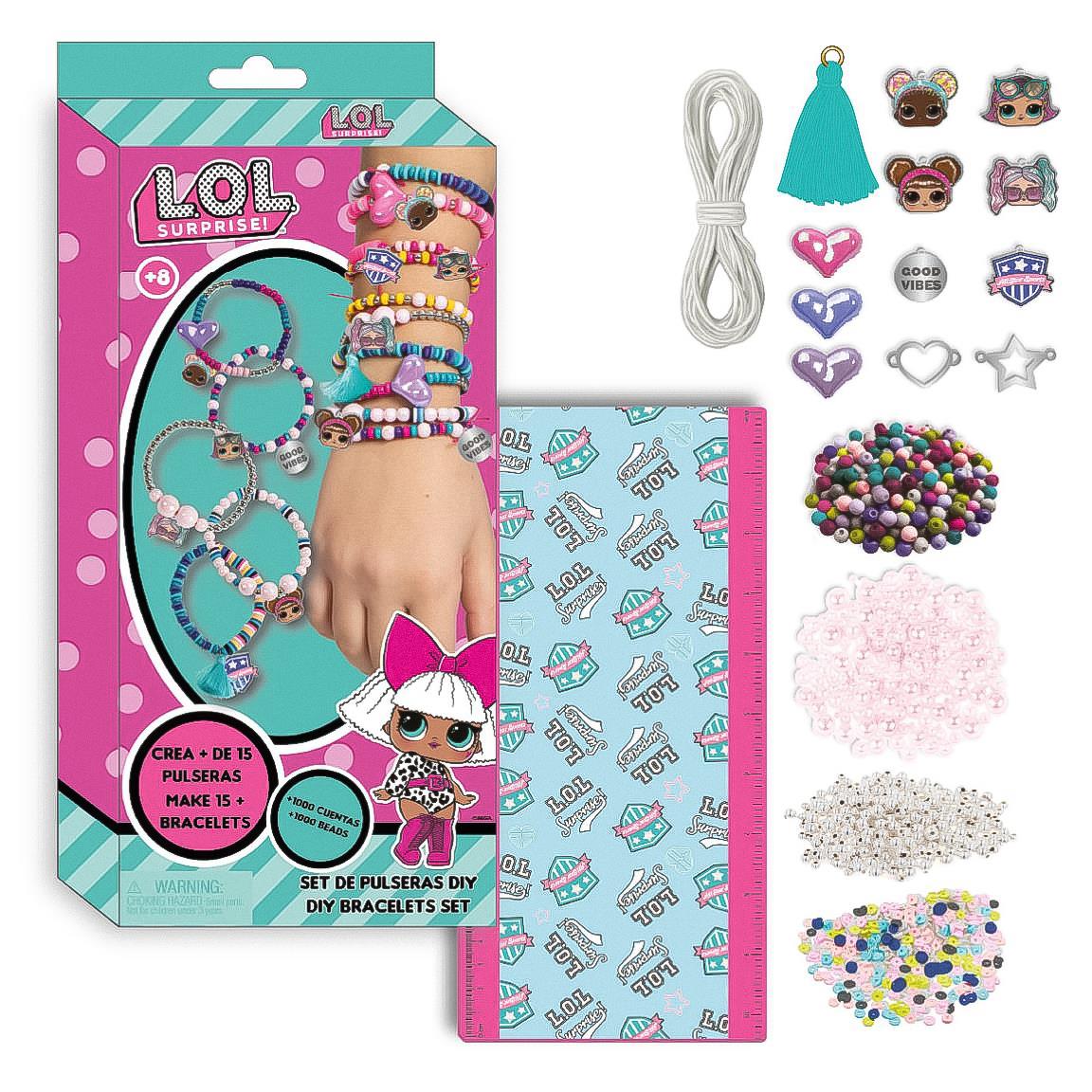 Set de belleza diy pulsera lol
