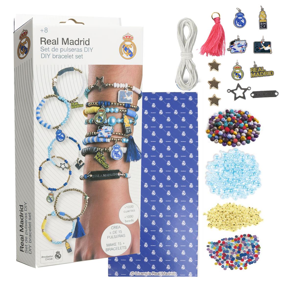 Set de belleza diy pulsera real madrid
