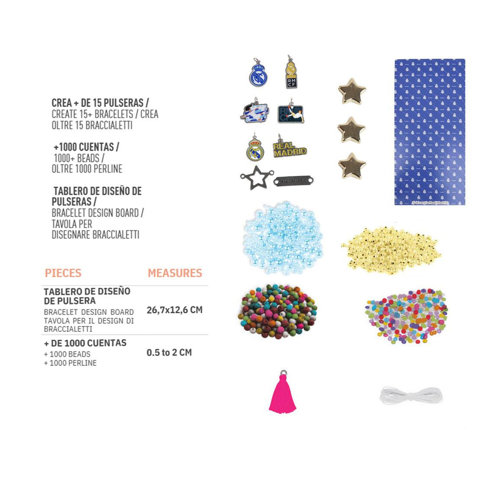 Set de belleza diy pulsera real madrid